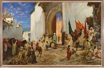 Entry of the Sharif of Ouezzane into the Mosque von Georges Clairin