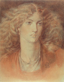 Head of a Woman, called Ruth Herbert von Dante Gabriel Charles Rossetti
