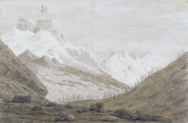 Between Chamonix and Martigny by John Robert Cozens