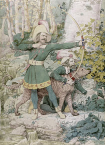 Sketch of Robin Hood, 1852 von Richard Dadd
