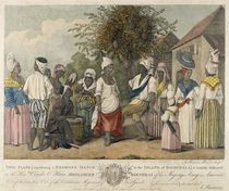 A Dance in the Island of St. Dominica by Agostino Brunias
