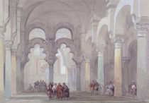 The Mosque at Cordova, 1833 von David Roberts