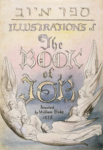 Title Page from 'Illustrations of the Book of Job' von James Thomas Linnell
