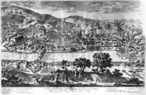 The taking of Heidelberg on 22th May 1693 by Pierre Aveline