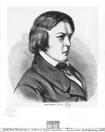 Robert Schumann von German School