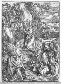 Jesus Christ on the Mount of Olives by Albrecht Dürer