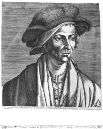 Portrait of Joachim Patinir by Albrecht Dürer