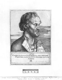 Portrait of Philipp Melanchthon by Albrecht Dürer