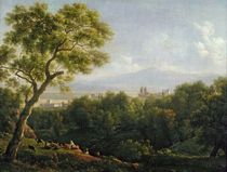 View of Frascati von Jean Joseph Xavier Bidauld