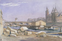 The Pont au Change and the Conciergerie von Richard Redgrave