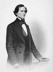 Portrait of Jefferson Davis von Mathew Brady