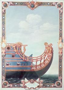 The Prow of 'Le Soleil Royal' by Jean I Berain