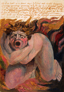 '12: Los howld in a dismal stupor...' von William Blake