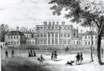 Buckingham House in 1775, from 'Old and New London: Volume 4' by English School