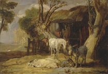 The Straw Yard, 1810 von James Ward