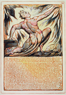 'Her voice pierc'd Albions clay cold ear...' by William Blake