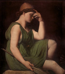 Odysseus, study for the Apotheosis of Homer von Jean Auguste Dominique Ingres