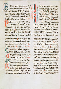 Fragment from a Cathar manuscript von French School