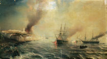Bombardment of Sale, 26th November 1851 von Jean Antoine Theodore Gudin