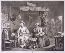 A Harlot's Progress, plate III von William Hogarth