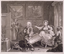 A Harlot's Progress, plate II by William Hogarth
