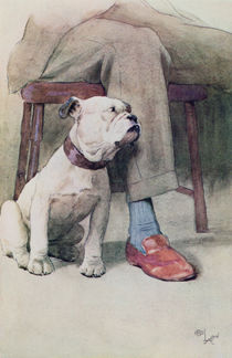 Bulldog by Cecil Charles Windsor Aldin