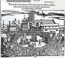 The Martyrdom of Anne Askew by English School