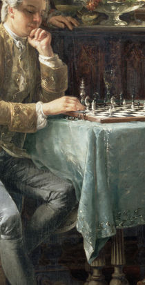 The Chess Players, 1887 by Carl Herpfer