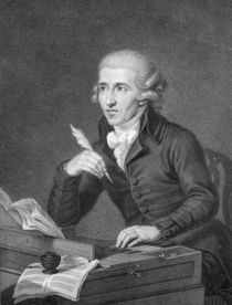 Joseph Haydn engraved by Schiavonnetti by Ludwig Guttenbrunn