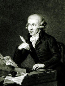 Joseph Haydn c.1770 by Ludwig Guttenbrunn