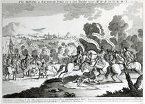Battle of Minden, 1st August 1759 by English School