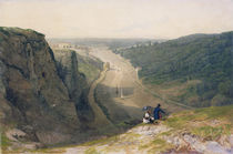 The Avon Gorge, looking over Clifton by Francis Danby