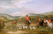 The Berkeley Hunt, 1842: The Meet by Francis Calcraft Turner
