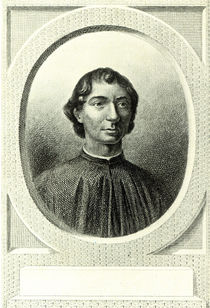 Portrait of Niccolo Machiavelli von Italian School