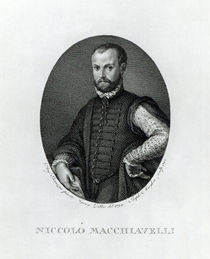 Portrait of Niccolo Machiavelli von Agnolo Bronzino