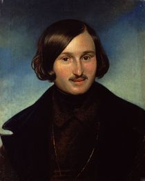 Portrait of Nikolay Gogol, 1841 von Fyodor Antonovich Moller