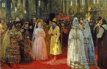 The Tsar choosing a Bride, c.1886 von Ilya Efimovich Repin