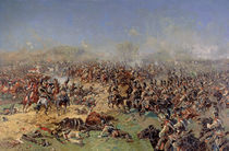 Battle of Borodino on 26th August 1812 von Franz Roubaud