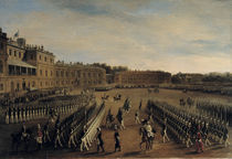 Parade at the time of Emperor Paul I 1847 by Gustav Schwarz