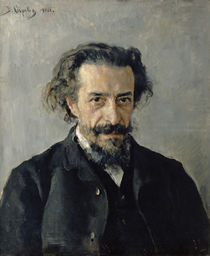 Portrait of Pavel Blaramberg 1888 by Valentin Aleksandrovich Serov