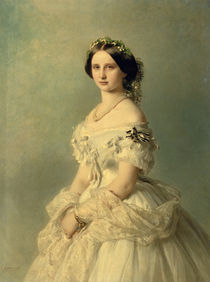 Portrait of Princess of Baden von Franz Xaver Winterhalter