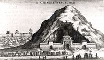 A Chinese Sepulcher, 1669 by English School