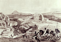 Wadela Plateau , engraved by J.Ferguson by Richard Rivington Holmes