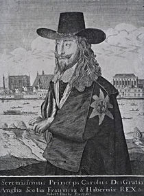 Portrait of King Charles I von Anthony van Dyck