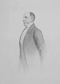 Portrait of Sir James R. G. Graham von English School