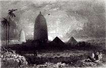 Jagannath Temple, engraved by A. Picken by Thomas Bacon