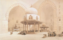 Mosque of Sultan Hassan, 1848 von David Roberts