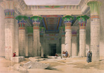 Grand Portico of the Temple of Philae by David Roberts