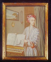 Portrait of Brook Taylor 1720 by Louis Goupy