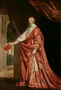 Portrait of Cardinal de Richelieu by Philippe de Champaigne